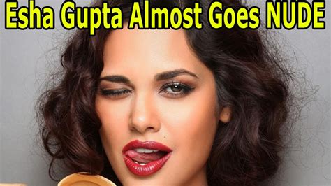 esha gupta naked|Esha Gupta Nude Pics, Scenes and Sex Tape